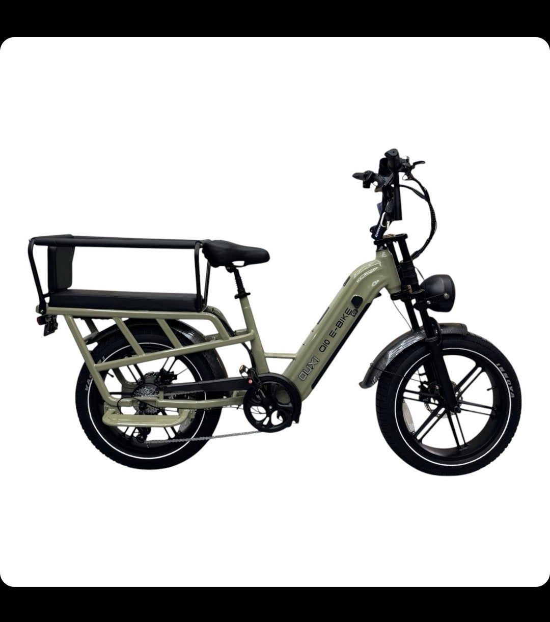 NIEUWE elektrische longtail-cargo-fatbike-Ouxi Q10, Ophalen, Nieuw, 50 km per accu of meer, Overige merken
