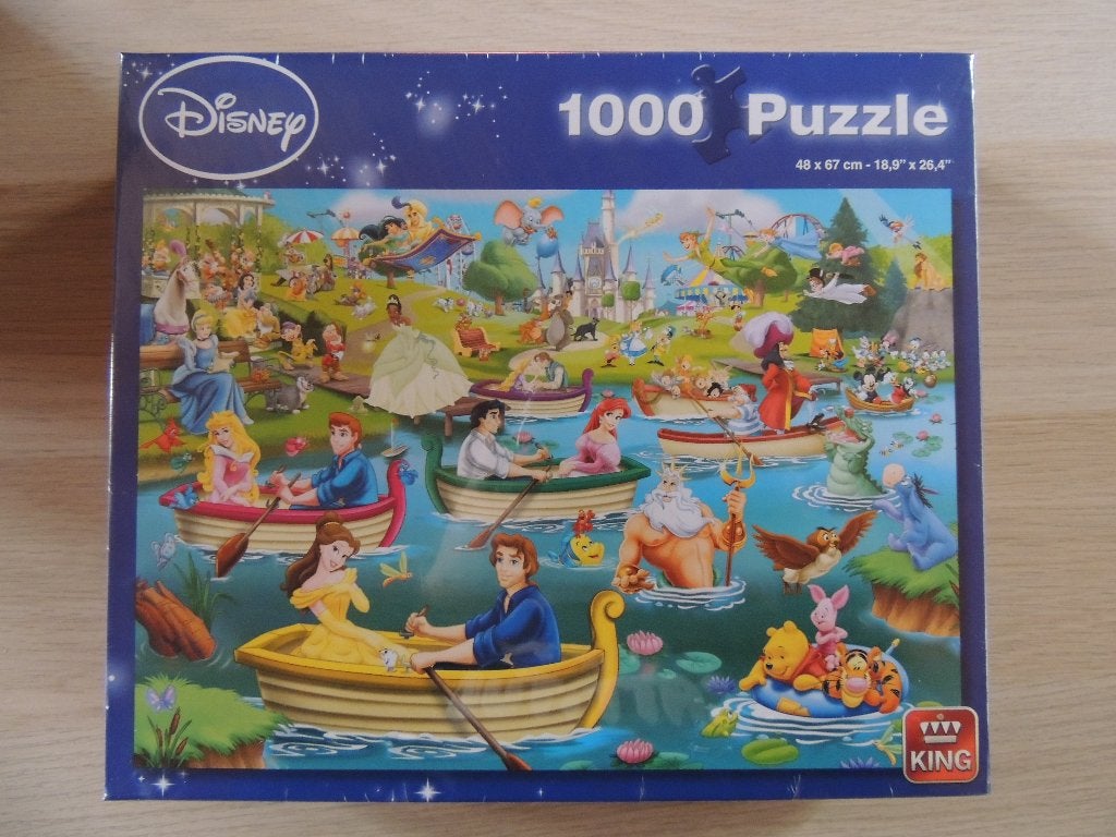 Puzzle 1000 pièces - Disney - Fun on the Water, Ophalen, Legpuzzel