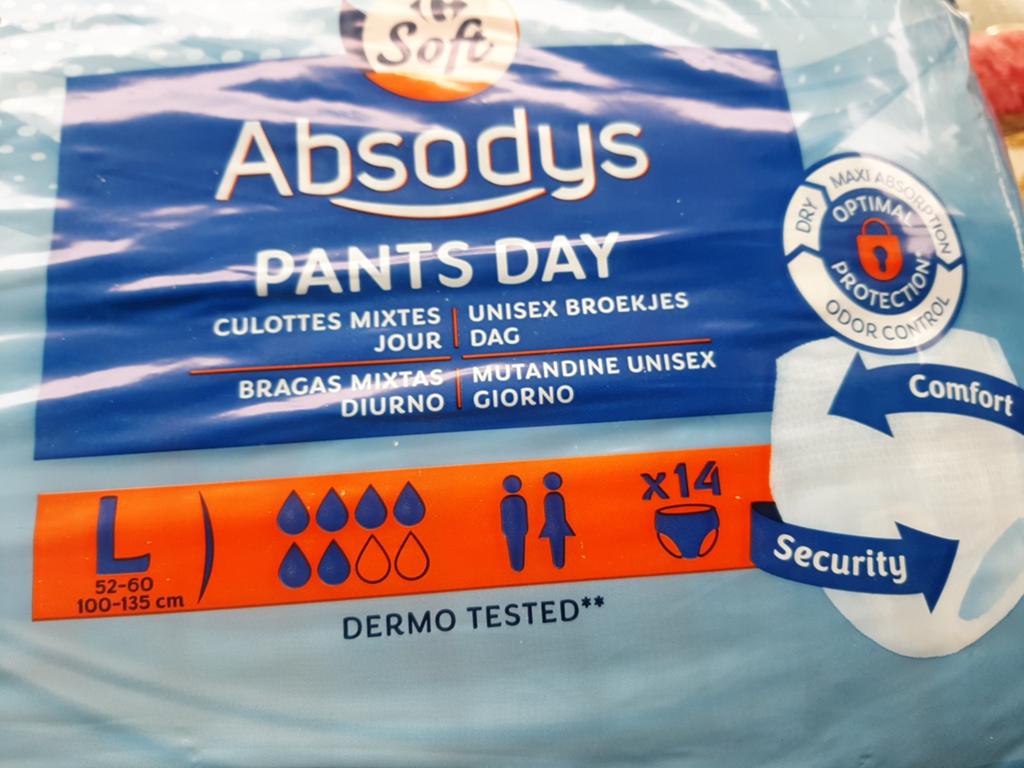 Pampers pour adultes, taille L, en pantalons, femmes, hommes, Enlèvement
