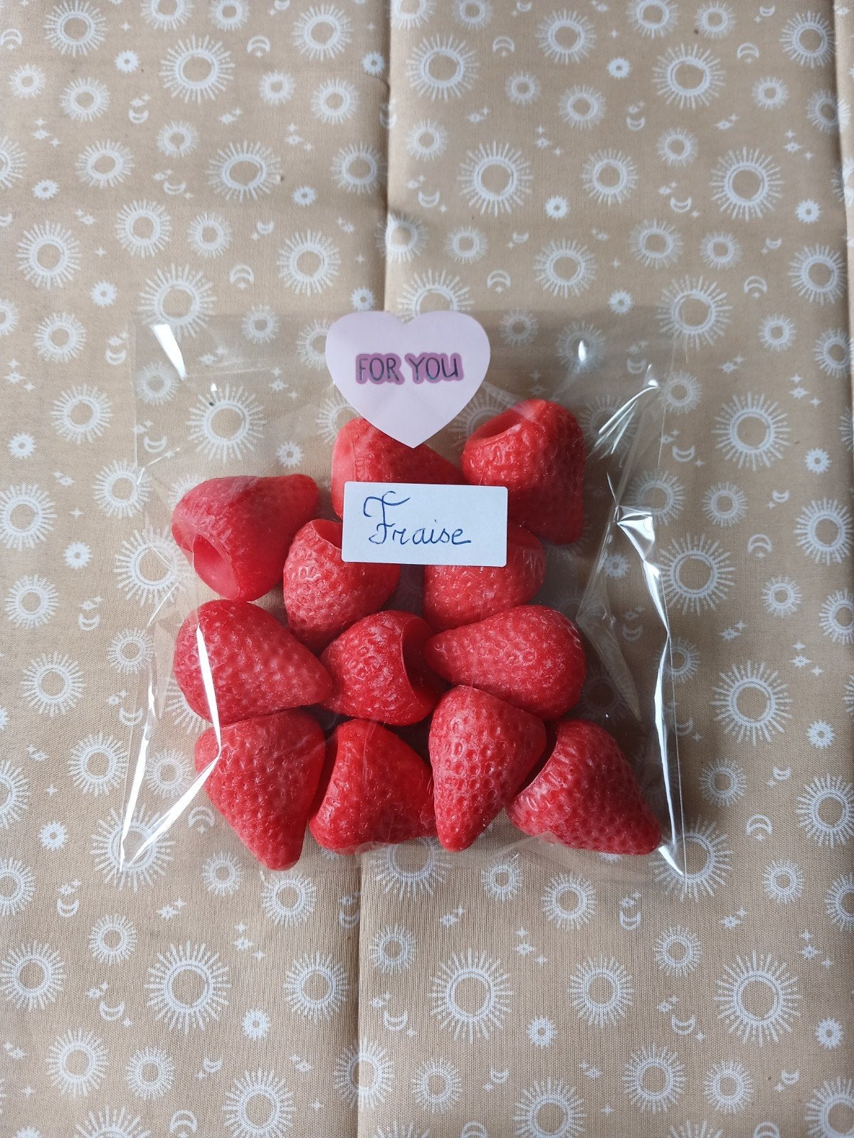 12 fondants a la fraise, Enlèvement ou Envoi, Neuf
