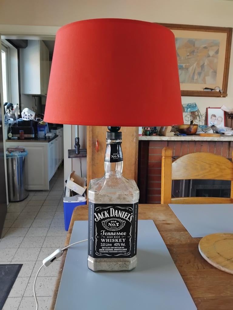Lampe de déco, Gebruikt, 50 tot 75 cm, Glas, Ophalen