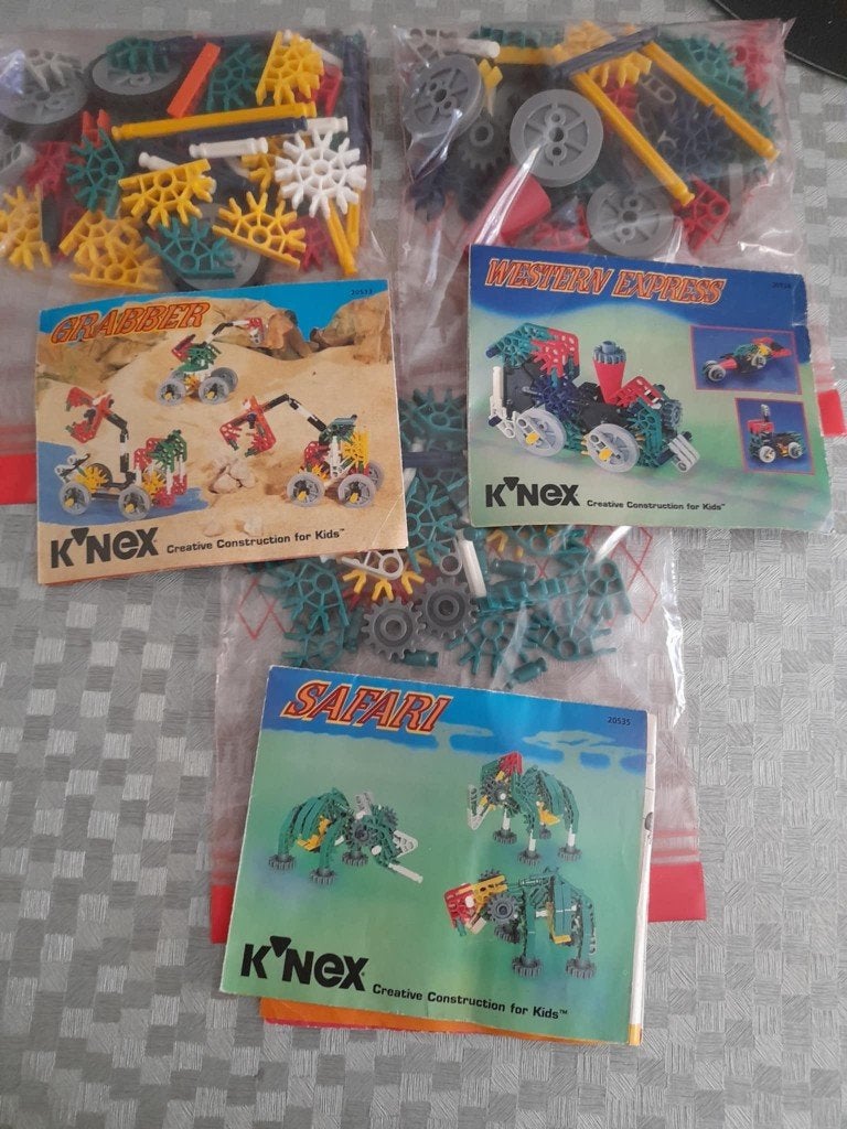 Knex nr. 20533, 20534, 20535 3 zakjes, Enlèvement ou Envoi, Comme neuf, Construction