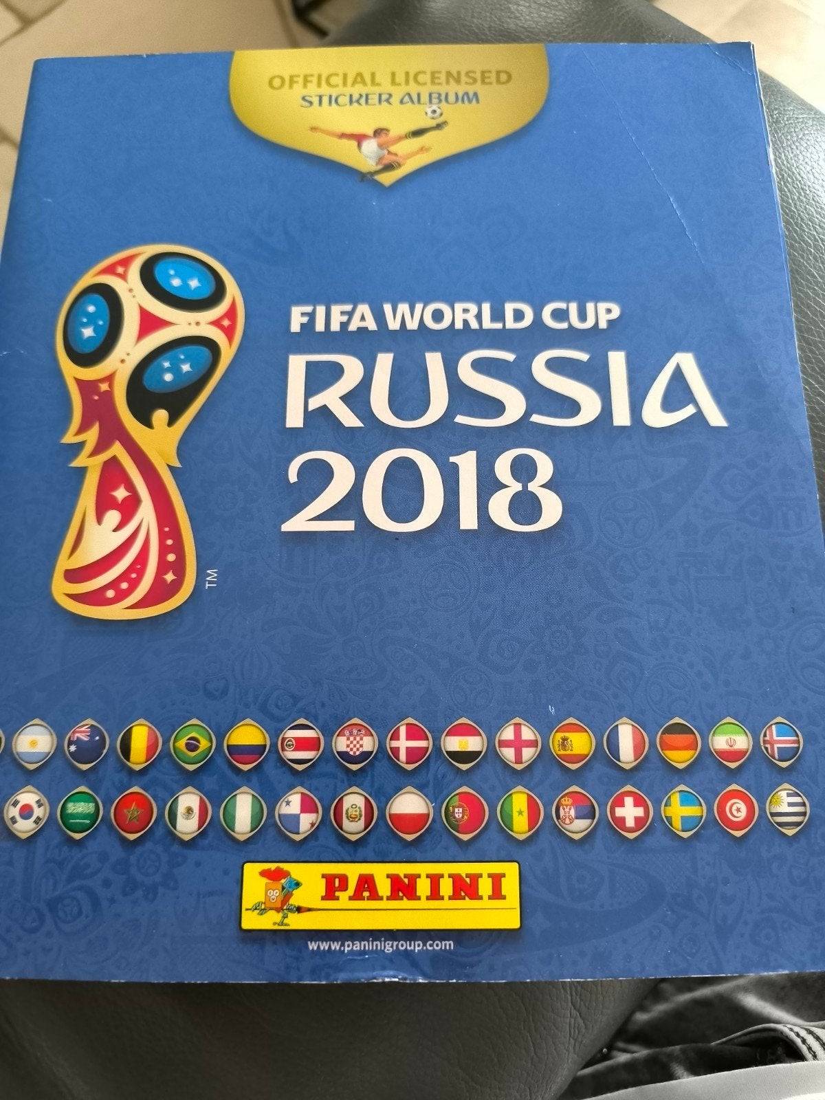 Panini Russia 2018, Complet très bon état., Enlèvement ou Envoi, Utilisé
