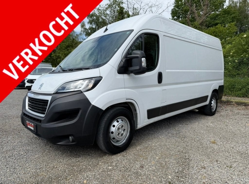 Peugeot Boxer 2.2 // L3 H2 // 165 Pk // Cruise Control //GPS, Voorwielaandrijving, Stof, 3000 kg, Wit