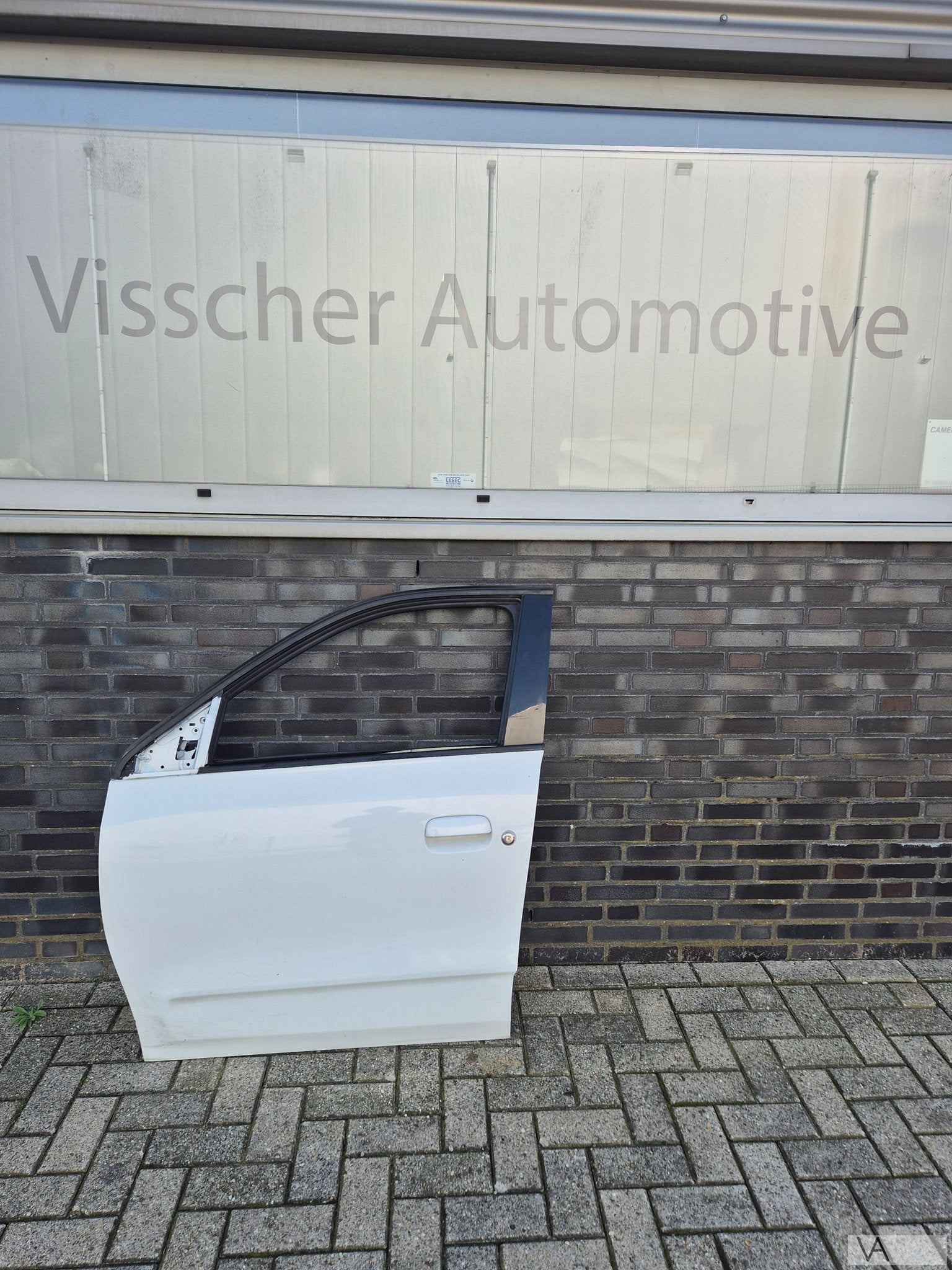 Deur links voor van Renault Twingo 3 2015 - 2022 wit €200, Gebruikt, -, -, Ophalen of Verzenden