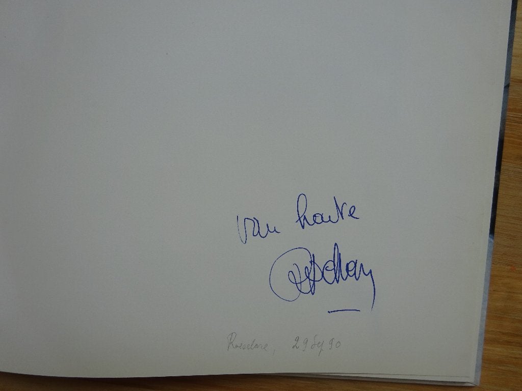 Robert De Man, monografie, signed 1990 Roeselare, Boeken, Ophalen of Verzenden, Zo goed als nieuw, Schilder- en Tekenkunst