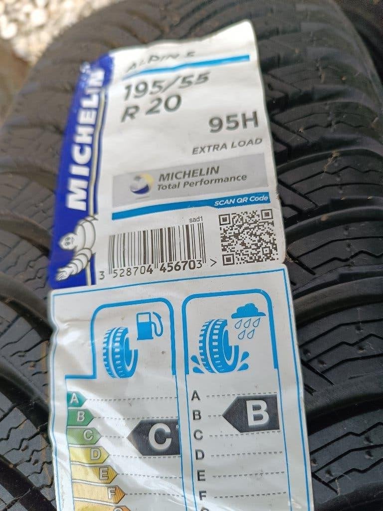 195/55 95 H MICHELIN Alpin 5 sneeuw Nieuw, Autos : Pièces & Accessoires, Neuf, Pneus hiver, Pneu(s), Enlèvement