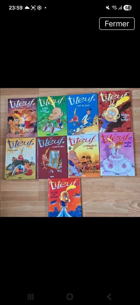 Titeuf 9 livre, Nieuw