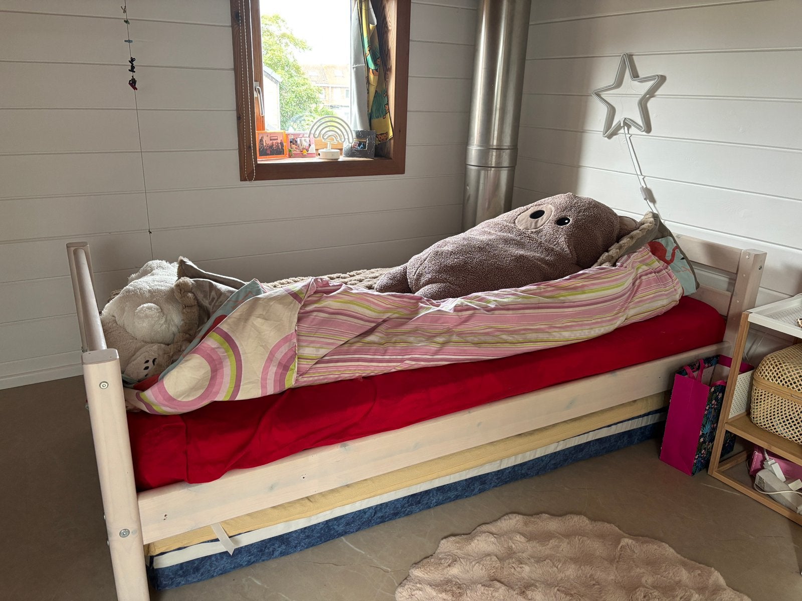 Lit Flexa Blanc, Enfants & Bébés, Chambre d'enfant | Meubles Autre, Enlèvement, Comme neuf