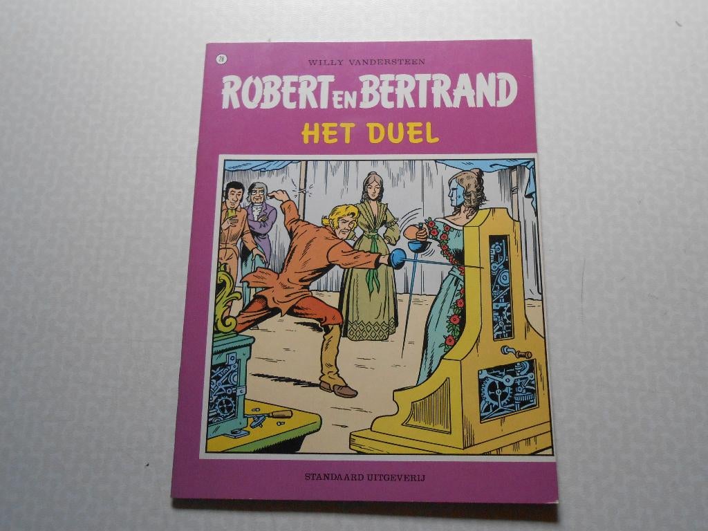 Robert en Bertrand 28 Het duel 1979 ste druk., Willy Vandersteen, Eén stripboek, Nieuw, Ophalen of Verzenden