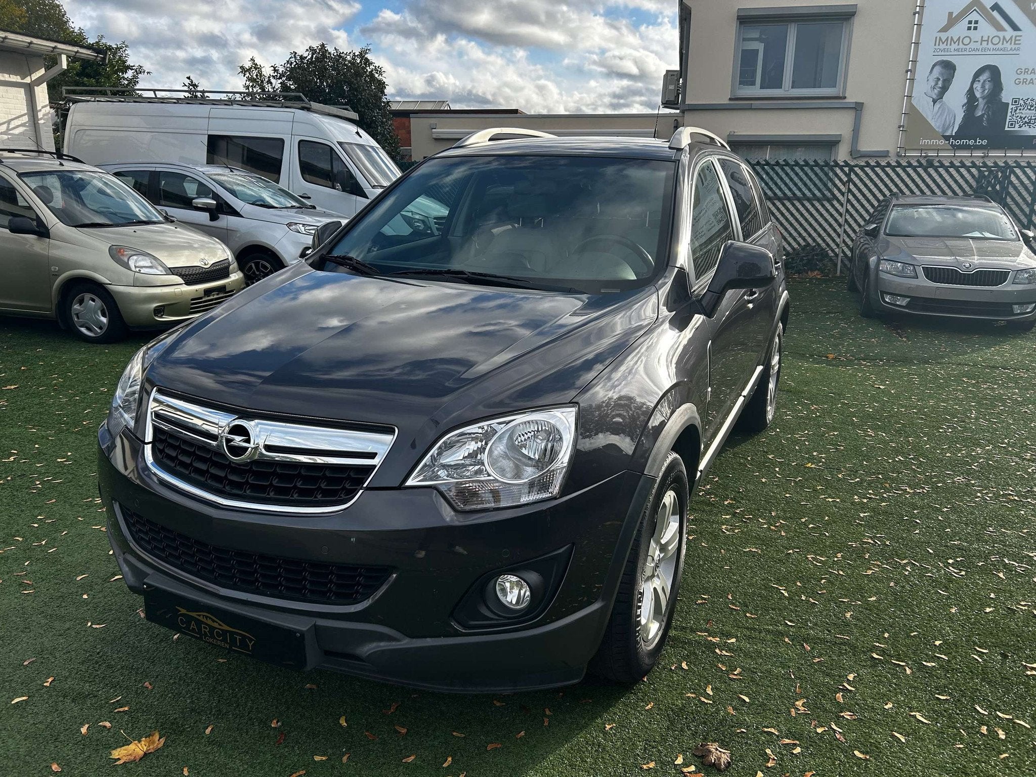 Opel Antara 2.2 CDTI 4x2  AUTOMAAT  91193 KM  LEDER, Auto's, Euro 5, Gebruikt, Beige, 4 cilinders