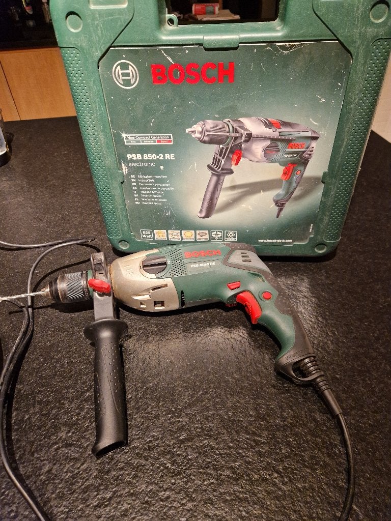 Bosch PSB850-2RE klopboormachine, Overige typen, Ophalen of Verzenden, Klopboormechanisme, Gebruikt