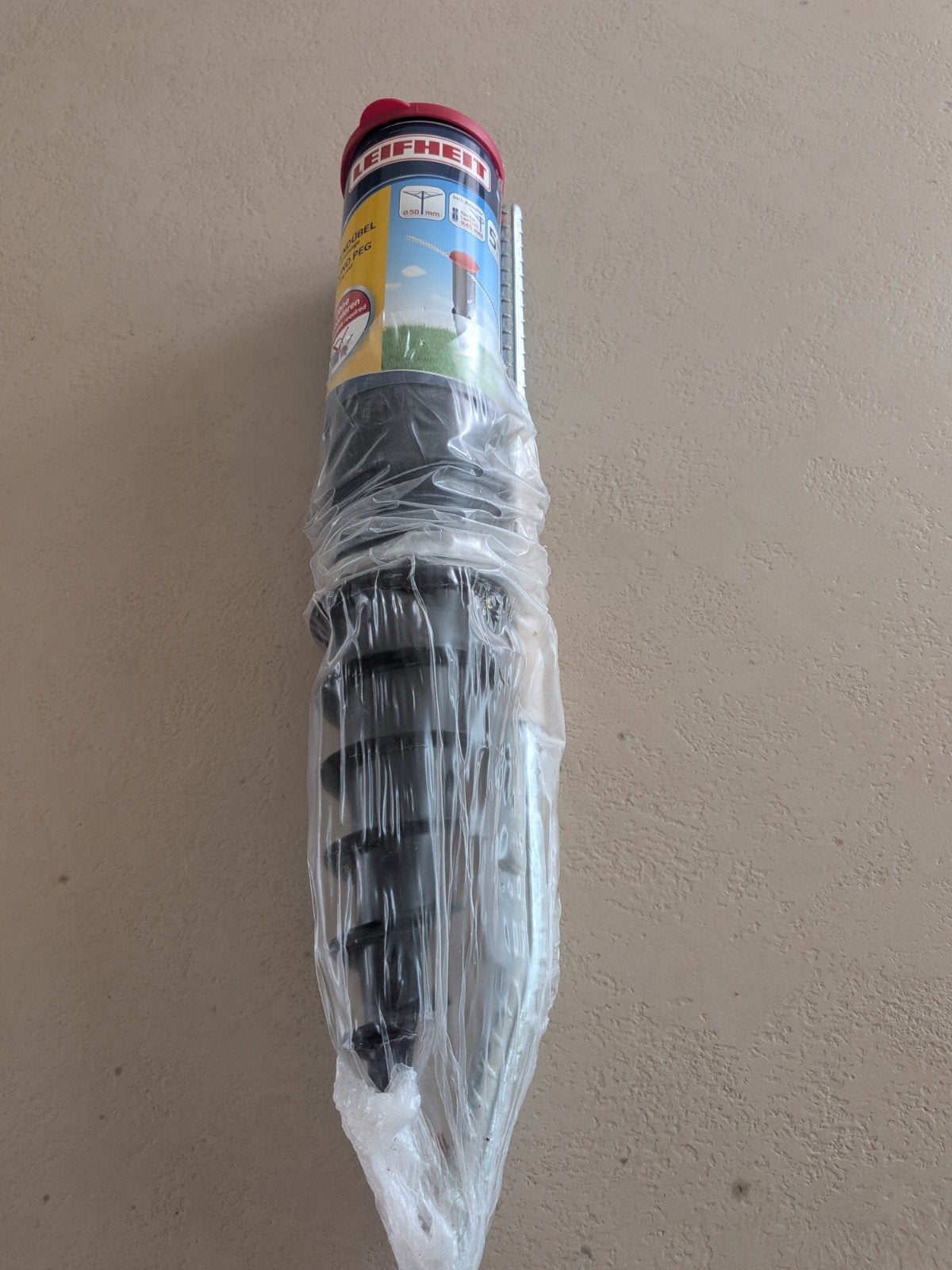 Grondanker van Leifheit voor droogmolen of parasol, Tuin en Terras, Droogmolens en Wasrekken, Nieuw, Droogmolen, Ophalen