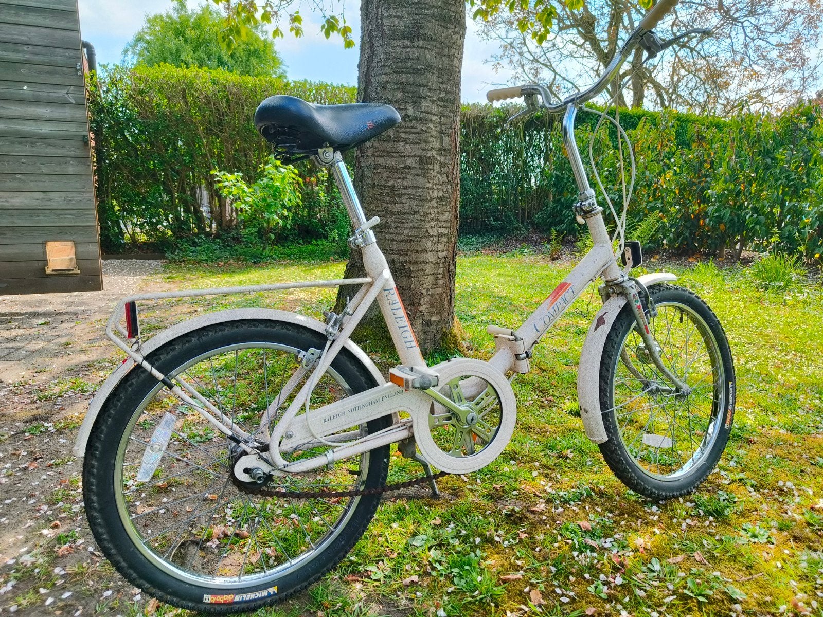 Vintage plooifiets Raleigh Compact, Ophalen