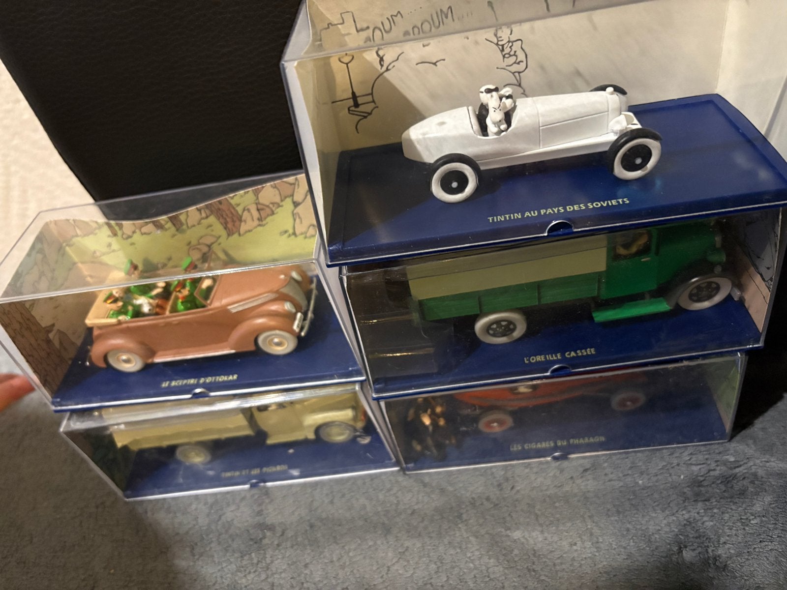 Voiture tintin en boite, Enlèvement, Comme neuf, Voiture