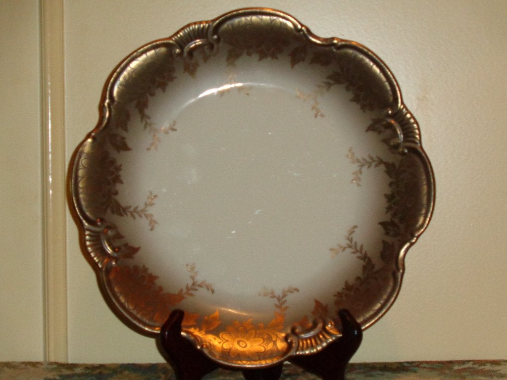 Grand plat en porcelaine  Johann Seltmann Vohenstrauss, Antiquités & Art, Enlèvement ou Envoi