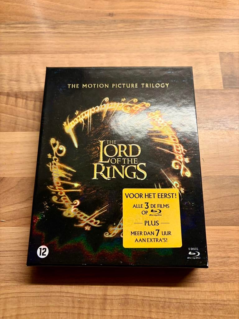 The Lord of the Rings: The Motion Picture Trilogy - Blu-ray, Cd's en Dvd's, Ophalen, Zo goed als nieuw, Boxset