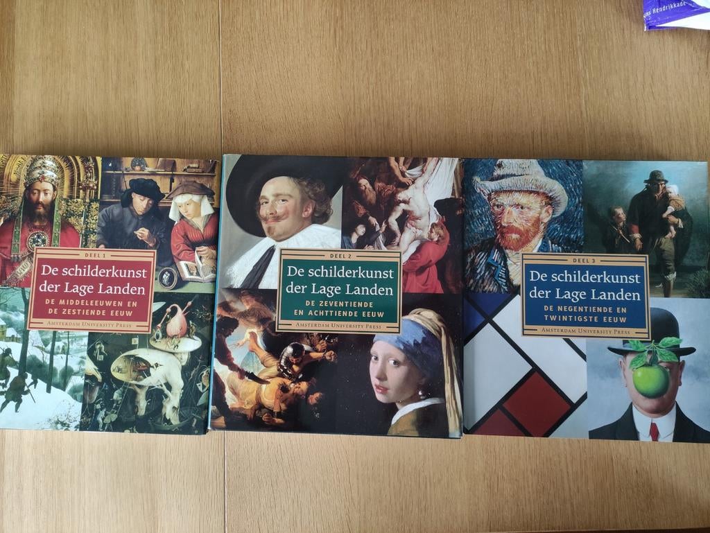 De schilderkunst der lage landen. Volledige trilogie! 29*26, Ophalen of Verzenden