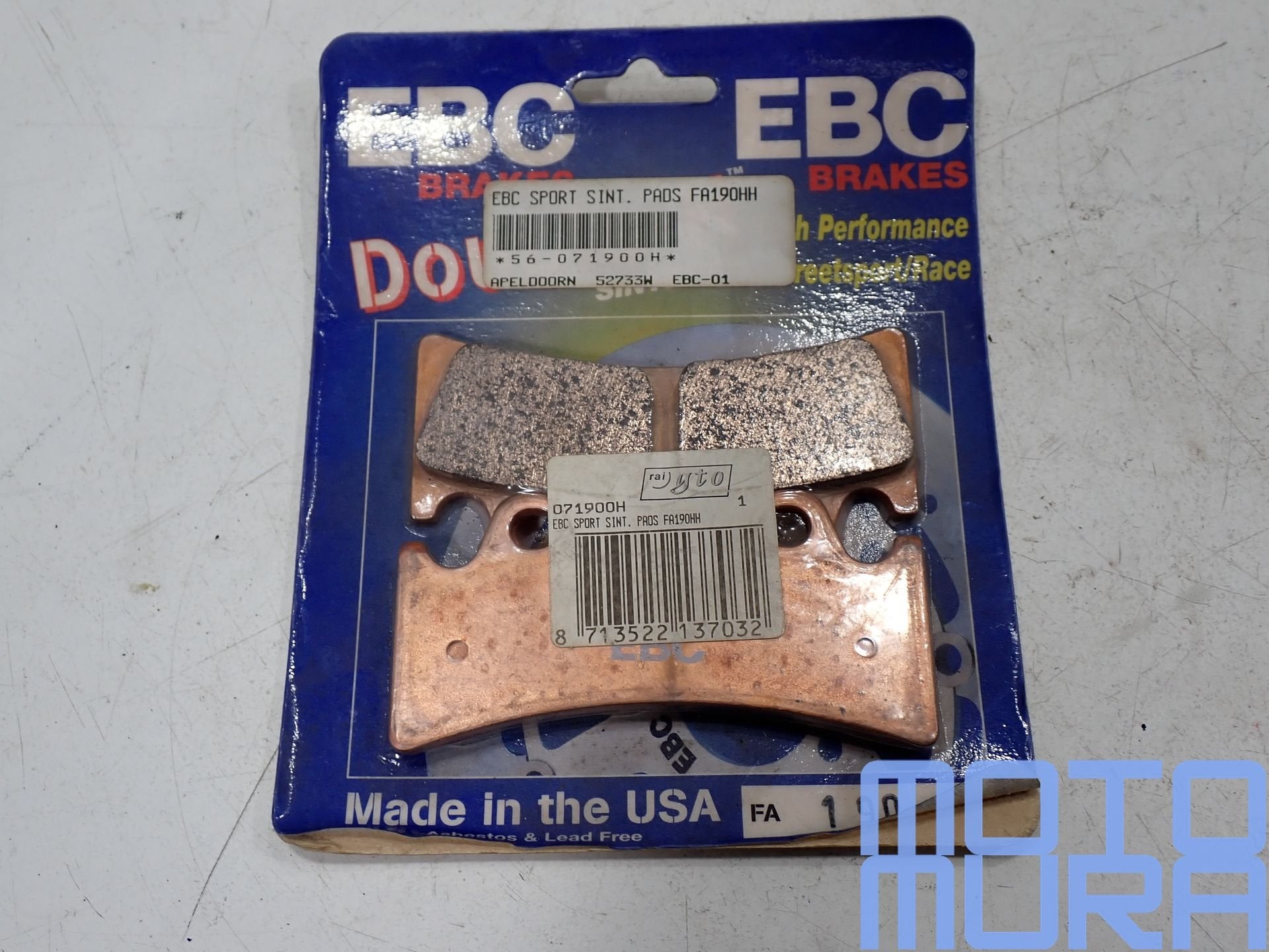 EBC FA190HH Sinter Remblokken voor Yamaha YZF750 FZR1000 YZF, Neuf, -, -, -