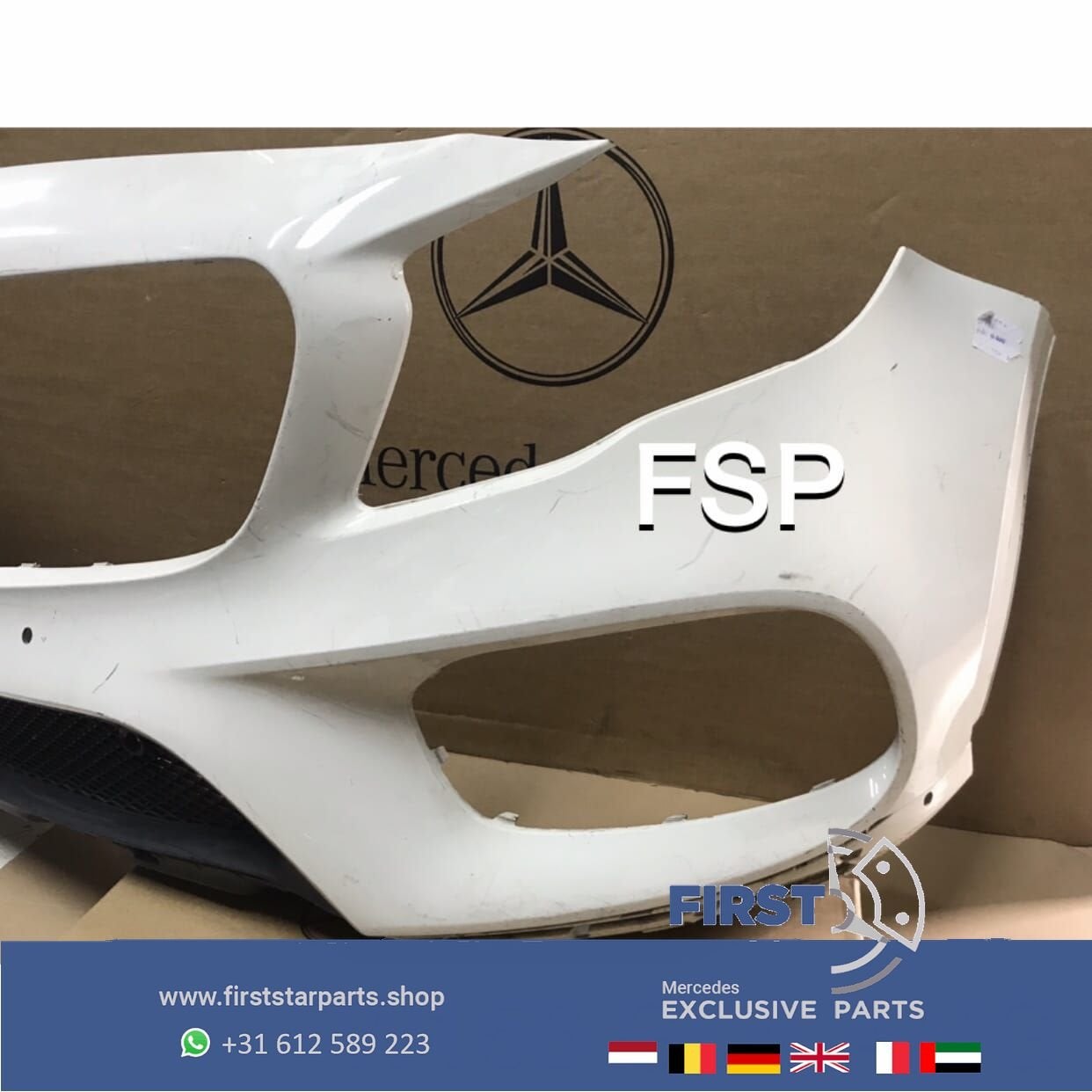 W156 X156 GLA FACELIFT AMG VOORBUMPER origineel Mercedes 201, Utilisé, -, Avant, -