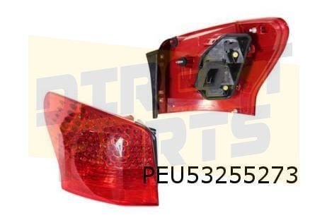Peugeot 407 Sedan / SW (9/08-) achterlicht Links OES! 6350FR, Neuf, -, -, -