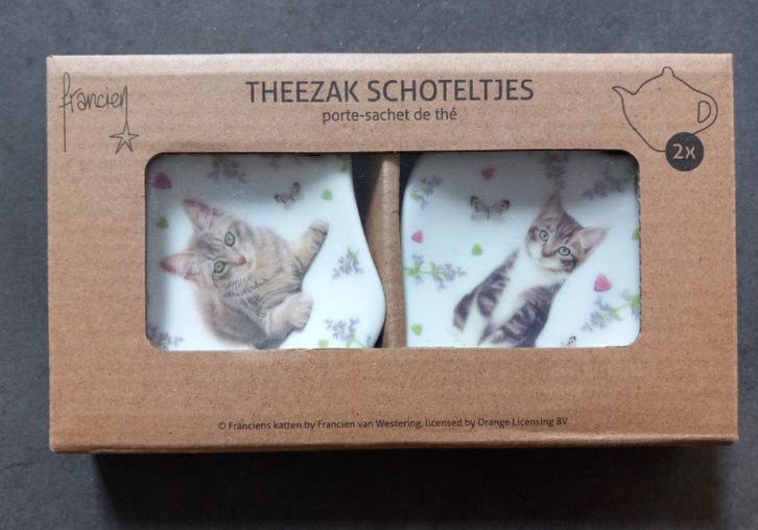 Francien - service pour chats - scellé -> 2€, Hobby & Loisirs créatifs, Sachets de thé, Enlèvement