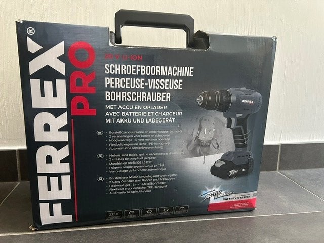 Schroefboormachine nieuw, Ferrix PRO, Enlèvement, Neuf, Foreuse et Perceuse