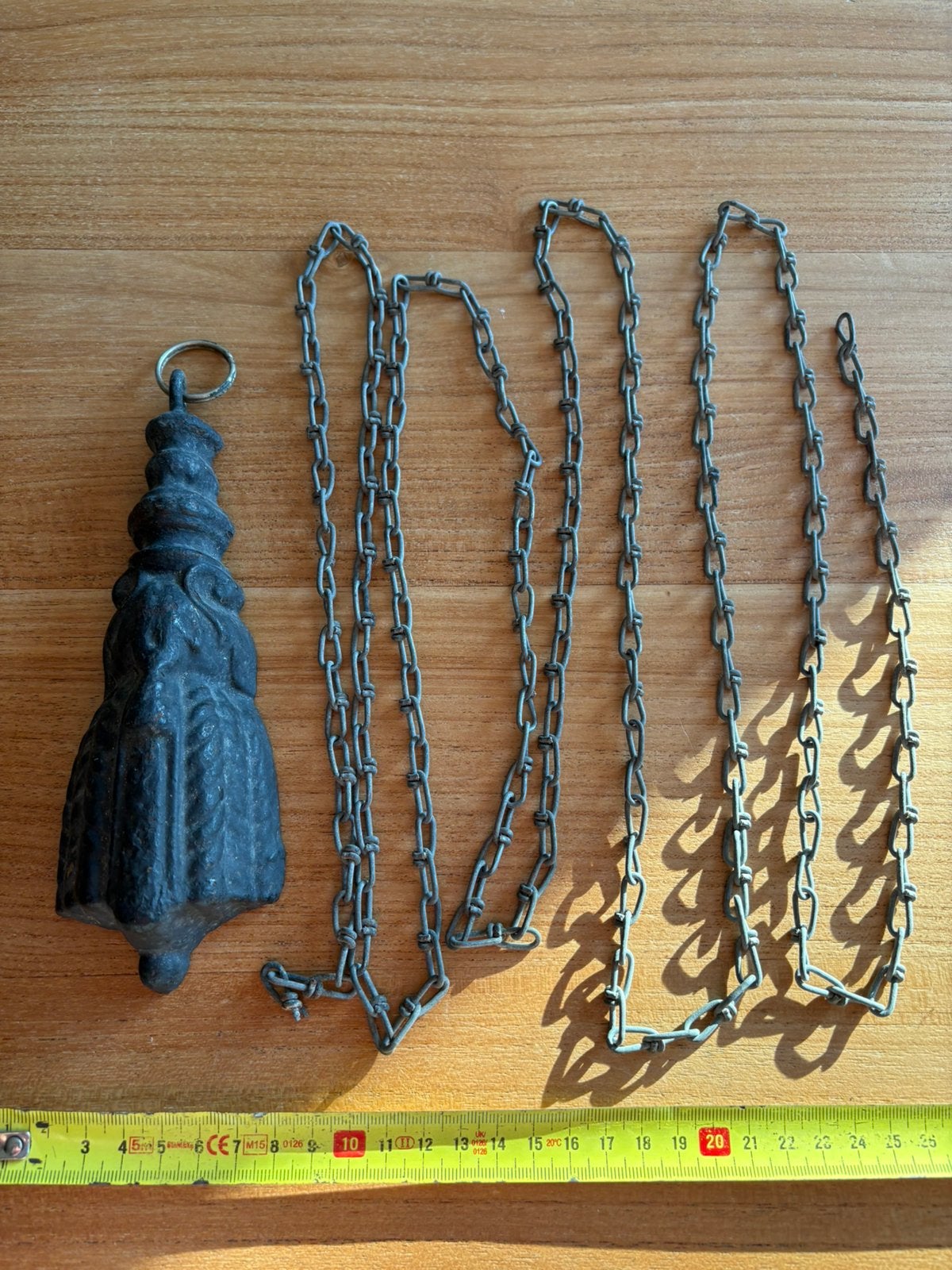 Antieke klok gewicht 974gram, Antiek en Kunst, Ophalen of Verzenden