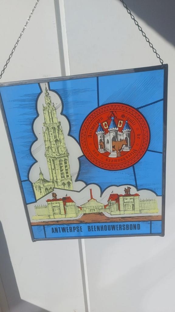 Glasraam Antwerpse  Beenhouwersbond, Verzamelen, Ophalen