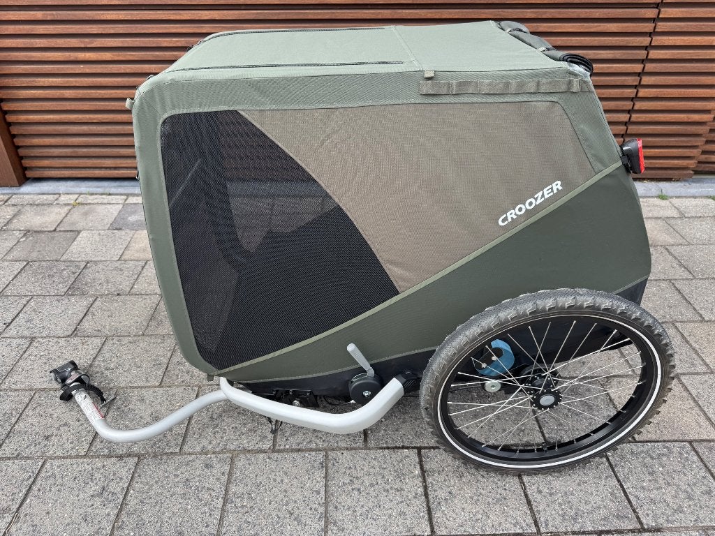 Hondenfietskar Croozer met extra kussen, als nieuw!, Dieren en Toebehoren, Honden-accessoires, Overige merken, Ophalen, Zo goed als nieuw