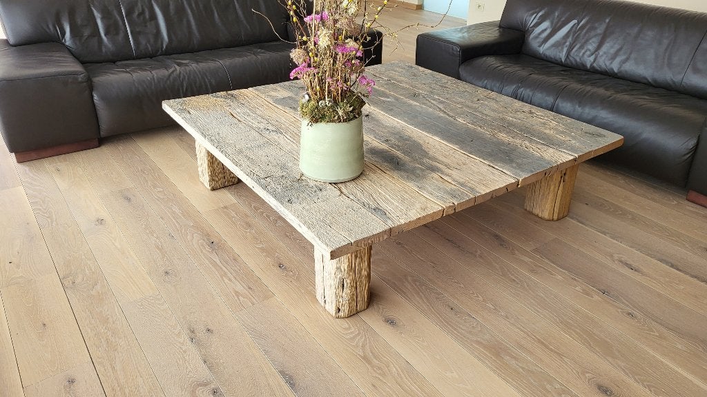 salontafel, Ophalen, Zo goed als nieuw, Eikenhout, Minder dan 50 cm