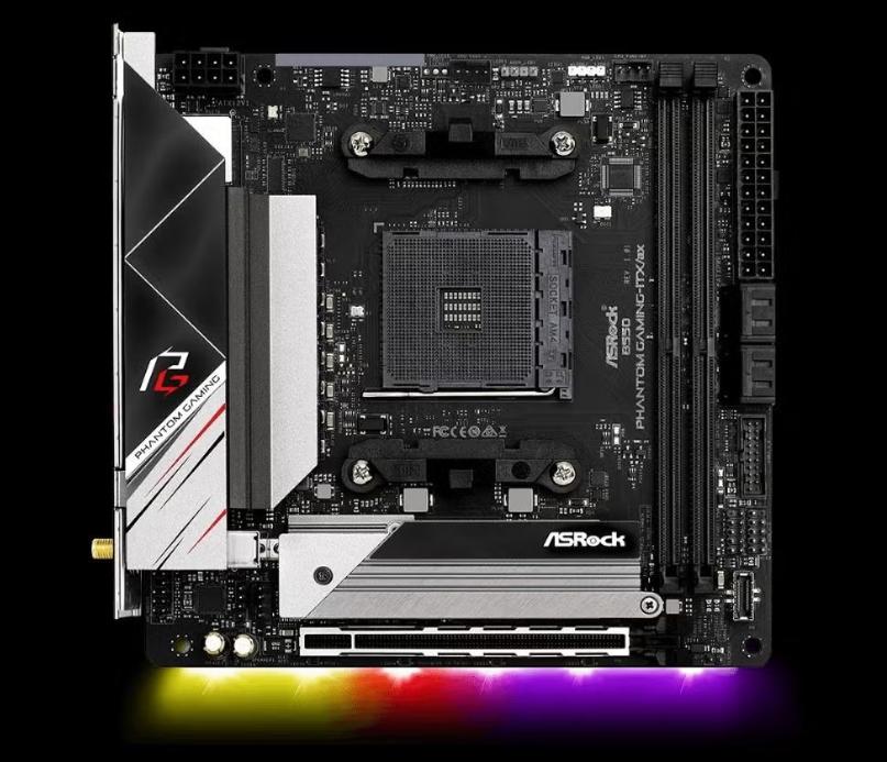 Carte mère ASROCK B550 PHANTOM GAMING-ITX avec socket AM4, Informatique & Logiciels, Cartes mères, Envoi, Utilisé