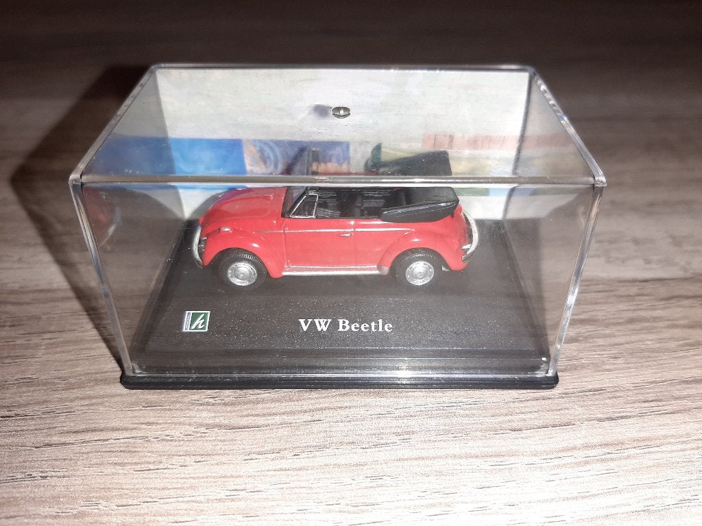 Hongwell 1/72 VW Beetle Cabrio, Hobby & Loisirs créatifs, Voitures miniatures | Échelles Autre, Enlèvement ou Envoi, Comme neuf