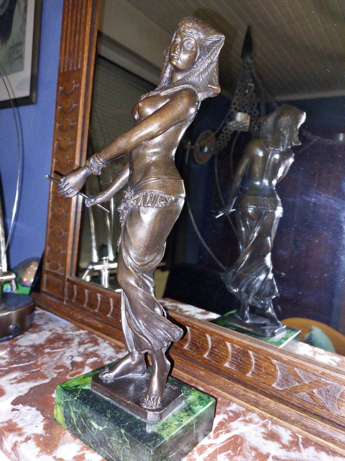 bronzen beeld, Ophalen of Verzenden