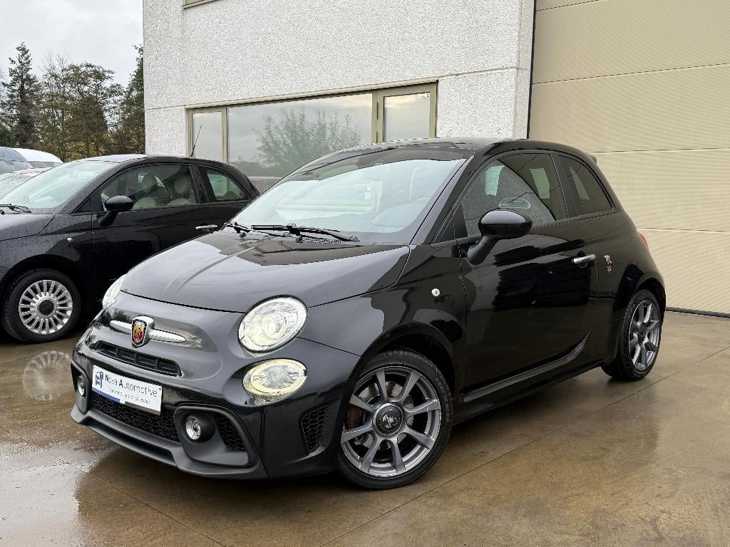 Abarth 595, 1.4i T-jet, 2018, Autom, Pano, Beats Audio, 12M, Auto's, 4 zetels, 4 cilinders, Alcantara, Zwart
