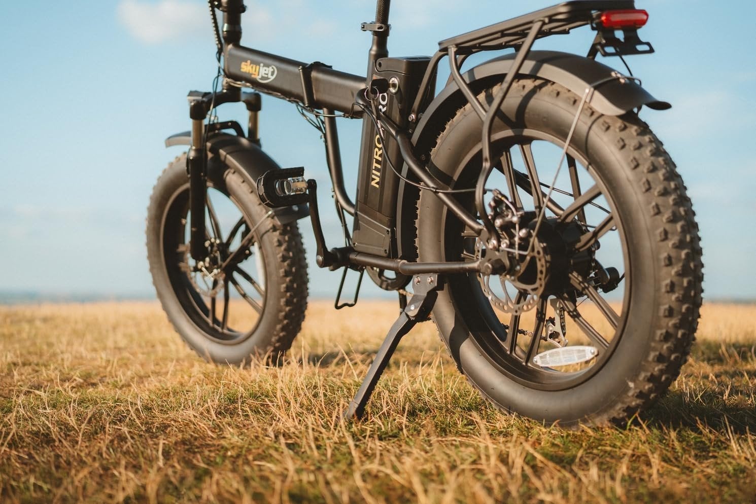 vélo pliable électrique SkyJet nitro pro, Comme neuf, 6 vitesses, Enlèvement