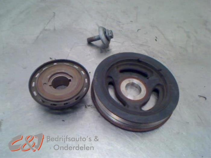 Vilebrequin poulie d'un Citroen Berlingo, -, 3 mois de garantie, Utilisé, -