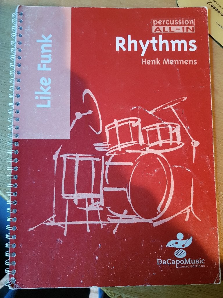 Like Funk Rhythms van Henk Mennens, Ophalen, Instrument, Henk Mennens, Zo goed als nieuw