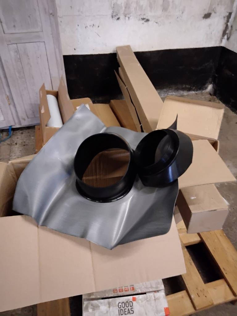 Rookgasafvoer diameter 80/125, Ophalen