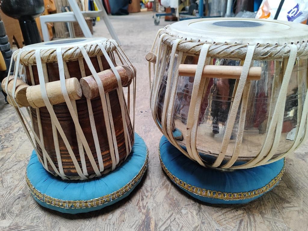 Tablas, 9" en 5.5", nieuwe huiden...., Muziek en Instrumenten, Ophalen