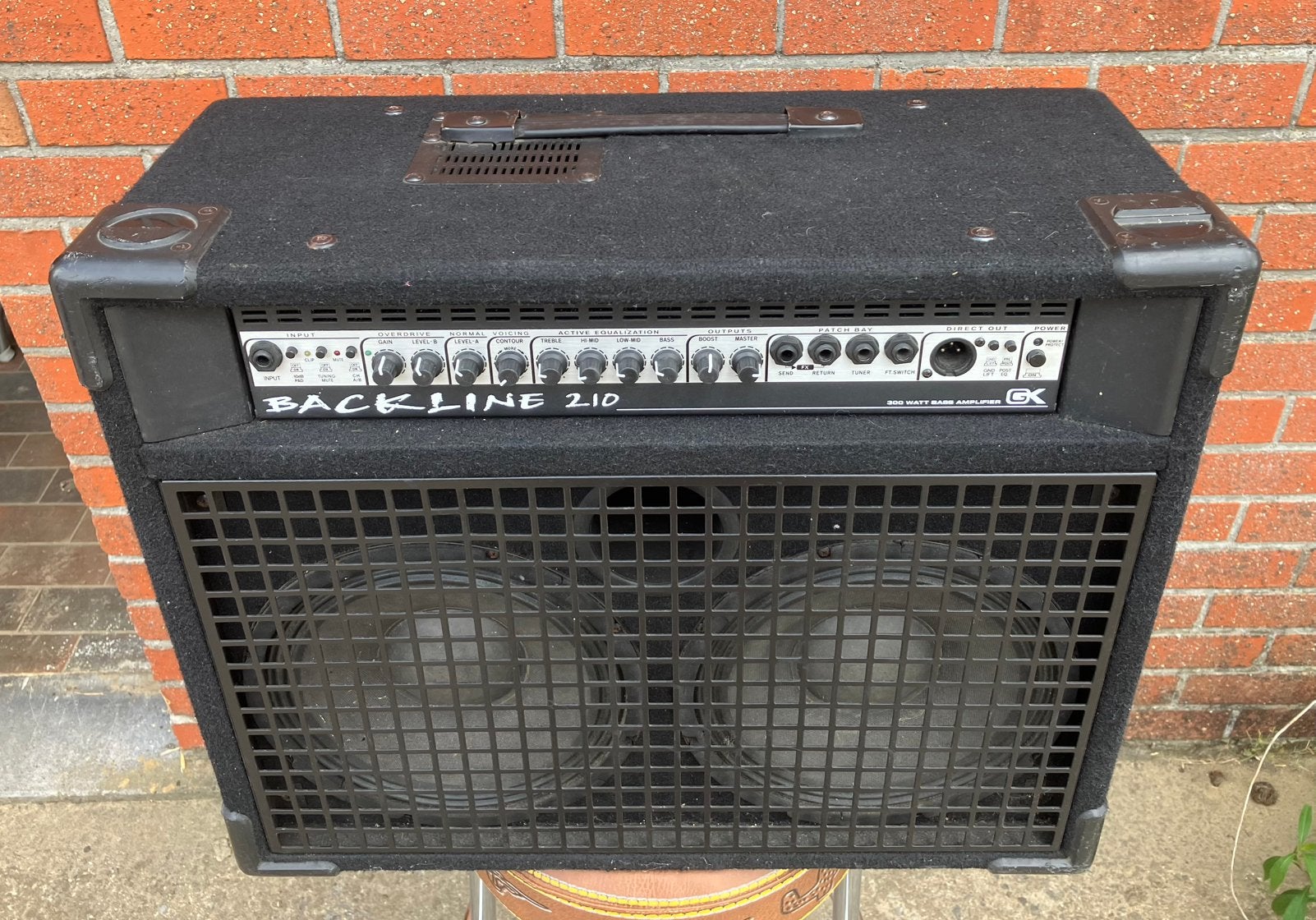 Ampli basse GALLIEN-KRUEGER Backline 210, Enlèvement, Utilisé, 100 watts ou plus