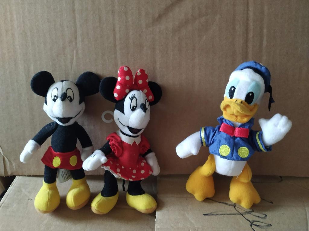 Mickey Minnie en Donald Duck poppetjes nieuwe minnie's, Verzamelen, Ophalen of Verzenden, Donald Duck, Nieuw