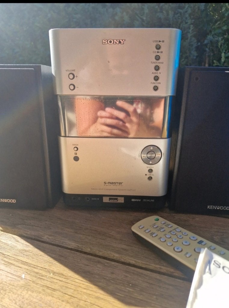 Sony radio CMT-U1, Ophalen, Gebruikt, Cd-speler, Sony