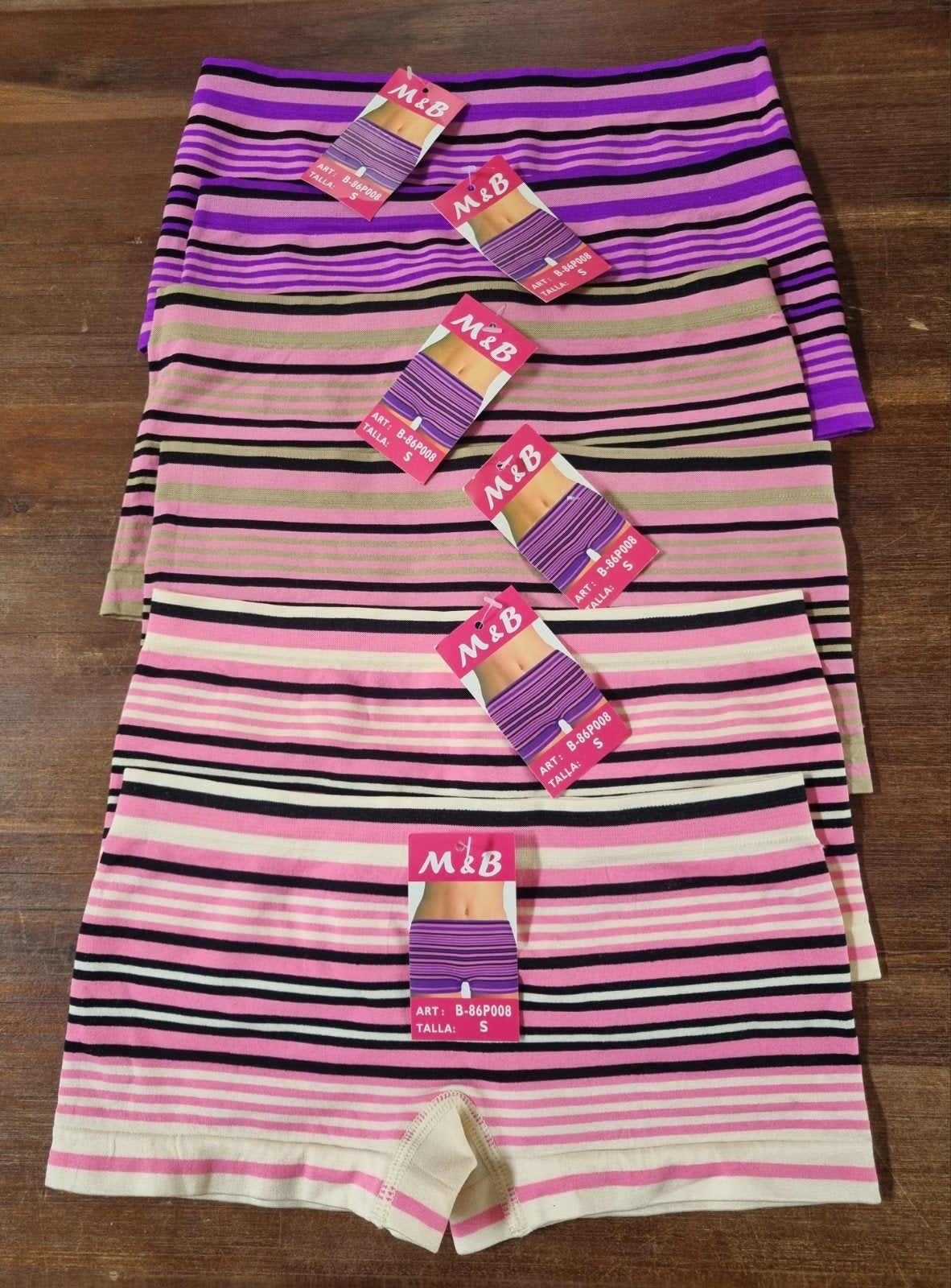M&M NIEUWE Damesslips Maat S (set van 6), Kleding | Dames, Ondergoed en Lingerie, M&B, Ophalen of Verzenden, Overige kleuren, Slip