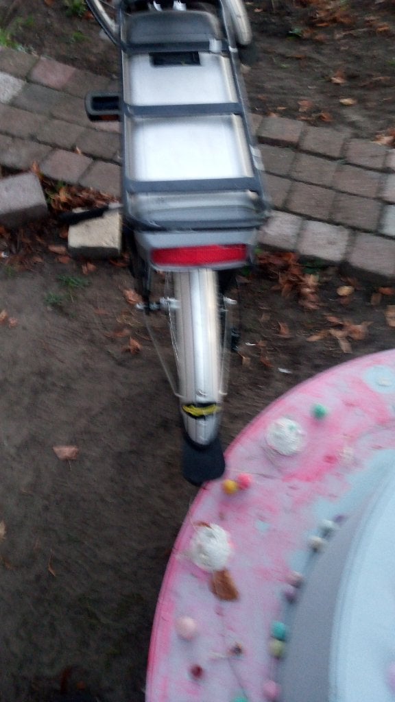 electrice damesfiets mist oplader, Ophalen, Gebruikt