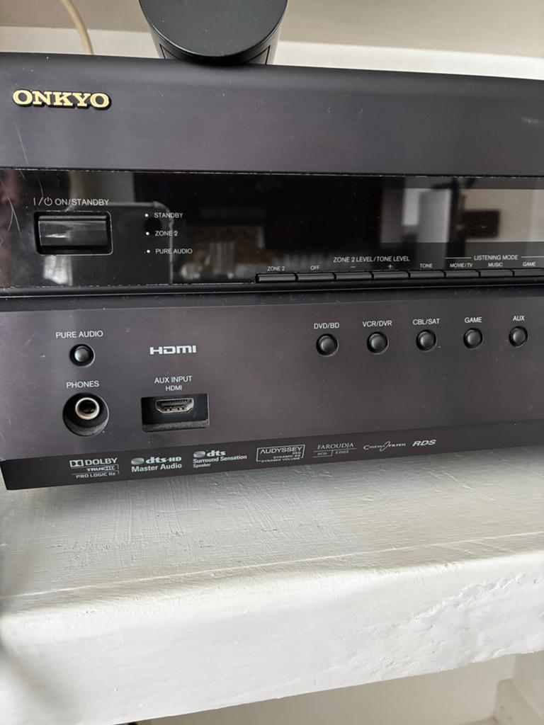 Receiver versterker onkyo, Audio, Tv en Foto, Versterkers en Ontvangers, Ophalen, Onkyo
