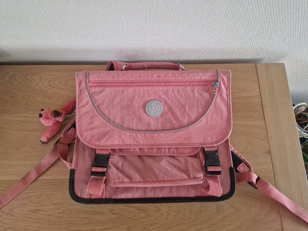 Cartable KIPLING - Série Preppy - 15 litres - Bridal rose, Enlèvement ou Envoi, 30 à 40 cm, Rose, Utilisé