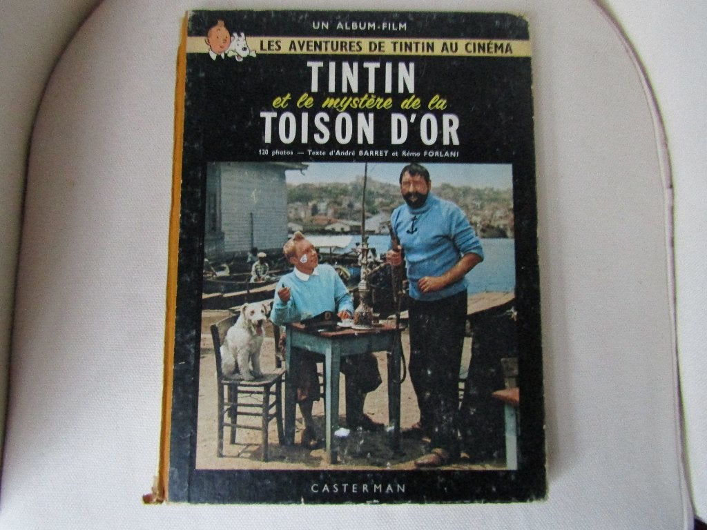 Tintin et le mystère de la TOISON D'OR version originale, Livres, Enlèvement ou Envoi, Une BD, Barret et Forlani, Utilisé