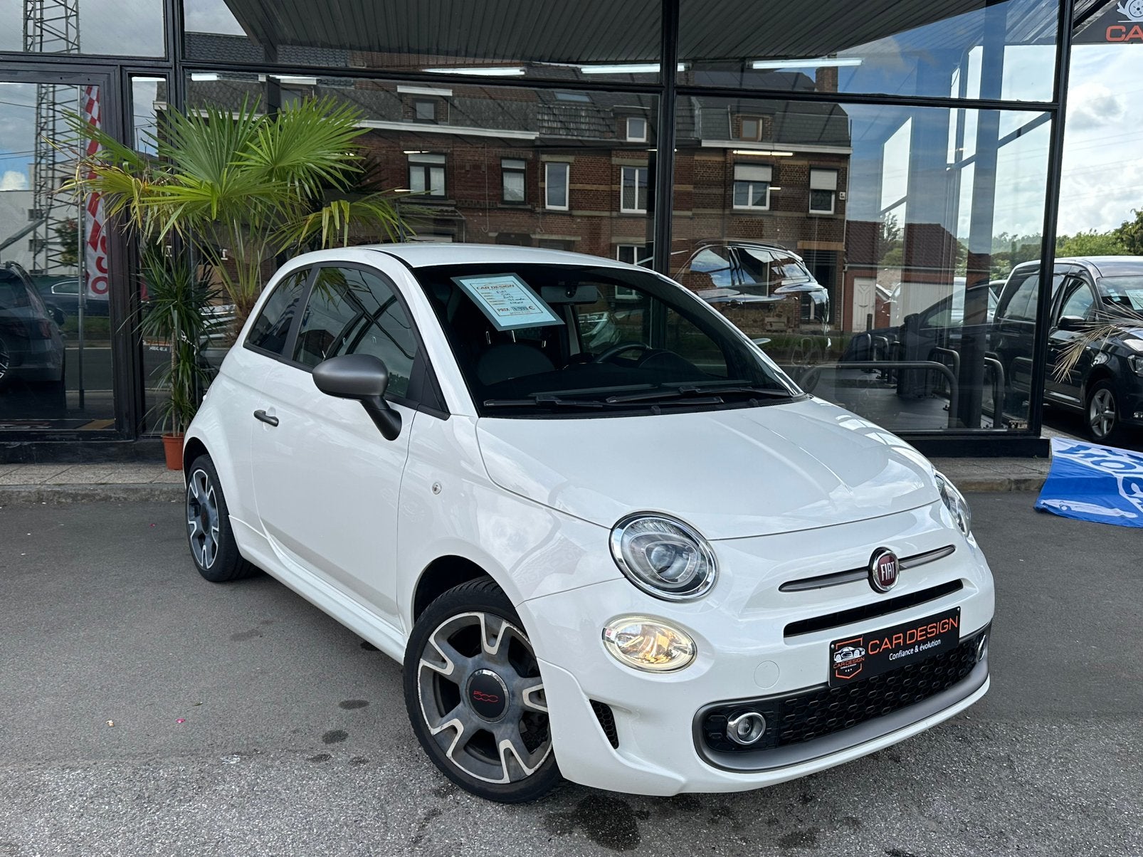 Fiat 500s / 1.2i / 2017 / euro6b / 94.000km / garantie.., 1242 cm³, Achat, Euro 6, Entreprise