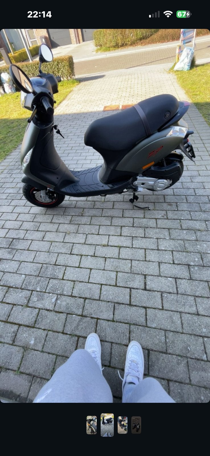 zip 4takt b-klasse te koop of te ruil in een andere zip, Fietsen en Brommers, Ophalen, Zip, Benzine, 50 cc